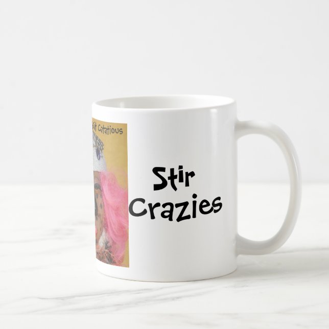 Café Taza de Crazies del Stir (Derecha)