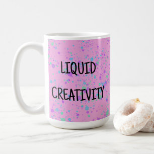 Café Taza de creatividad líquida