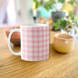 Café Taza de Cuadro Rosa