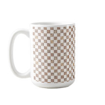 Taza de cuadros inspirada en el Imperio Francés