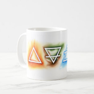 Café Taza de cuatro elementos