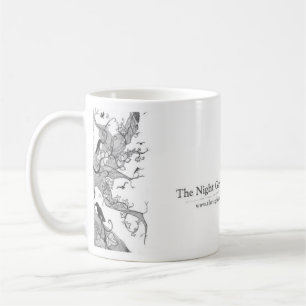 Café Taza de "cuatro y veinte mirlos"