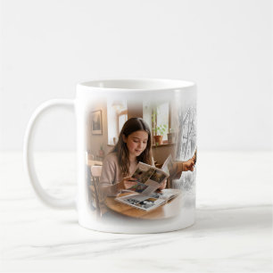 Café Taza de cuento de hadas del Guardián del libro de 