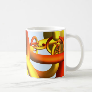 Café Taza de cuernos de la esfera de Alexander -