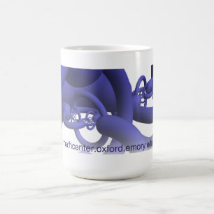 Café Taza de cuernos del centro de la matemáticas de l