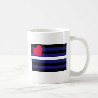 Café Taza de cuero del orgullo