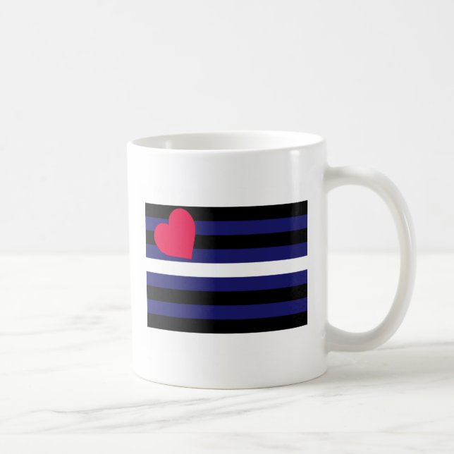 Café Taza de cuero del orgullo (Derecha)