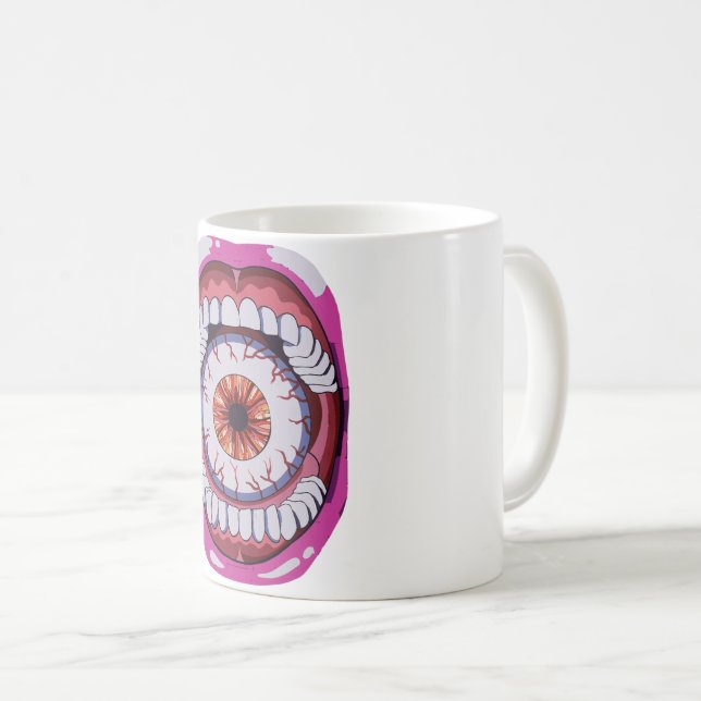 Café Taza de Cuidado con lo que Dices (Anverso derecho)