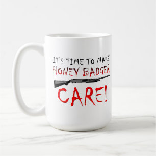 Café Taza de cuidado de Tejón de la miel
