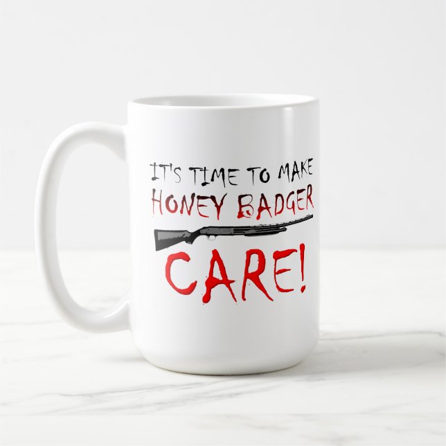Café Taza de cuidado de Tejón de la miel (Izquierda)