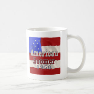 Café Taza de cumpleaños de 1950 para Baby Boomer