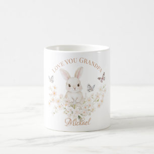 Café Taza de cumpleaños para abuelo te amo