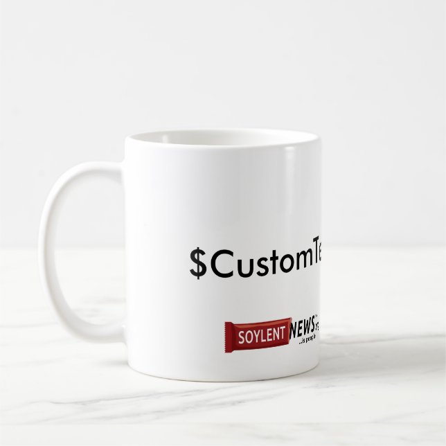 Café taza de CustomText (Izquierda)
