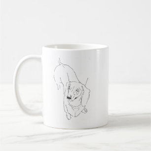 Café Taza de Dachshund Adorable – Perro Salchicha de Ar