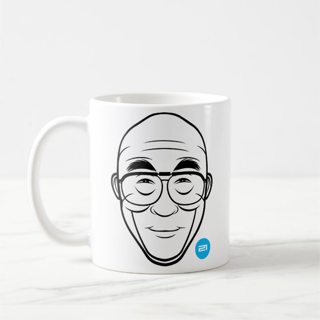 Café Taza de Dalai Lama (Izquierda)