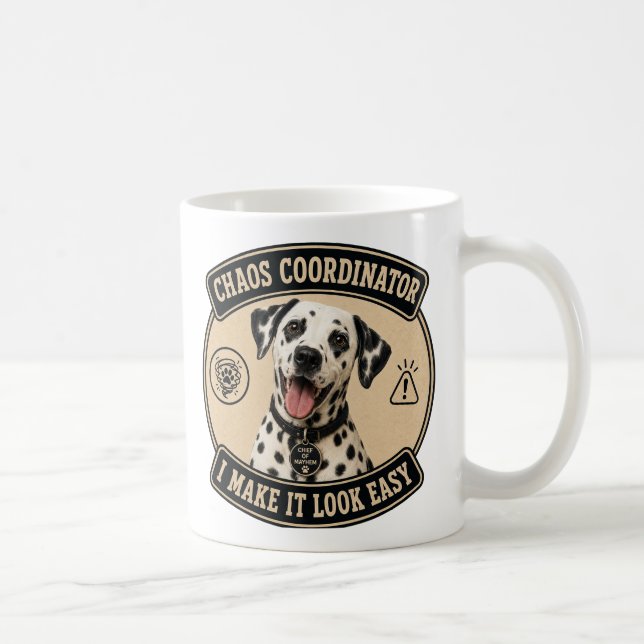 Café Taza de dálmata | Coordinador de caos (Derecha)