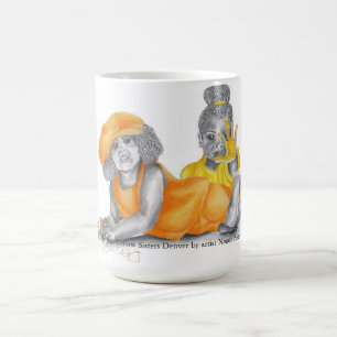 Café Taza de Denver de las hermanas del amarillo