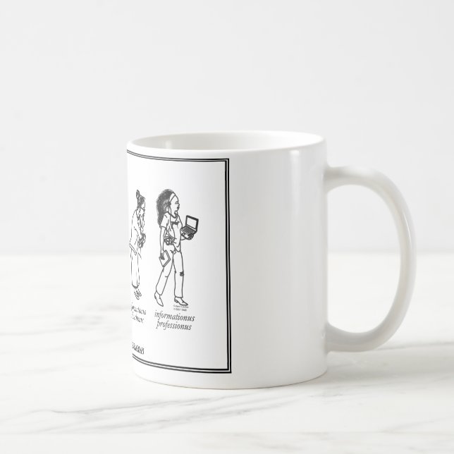 Café Taza de desarrollo del bibliotecario (Derecha)