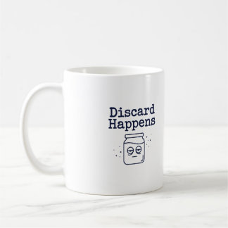 Café Taza de Descarte Sucede | Cita Divertida para Pana