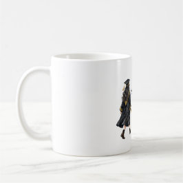 Café Taza de deseo de graduación con nombre personaliza