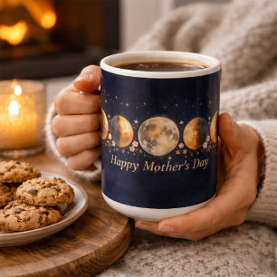 Café Taza de Día de la Madre Fase Lunar Celestial Grand