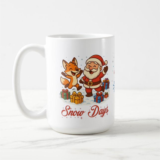 Café Taza de Días de Nieve (Izquierda)