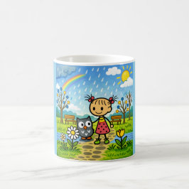 Café Taza de Días Lluviosos