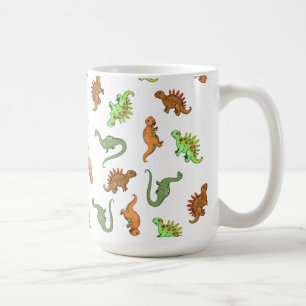 Café Taza de dinosaurio lindo