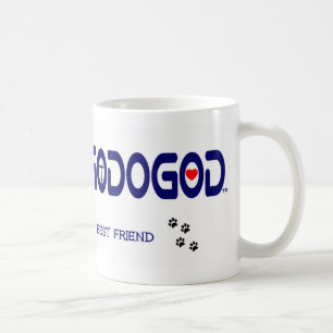 Café Taza de DIOS del PERRO de DIOS