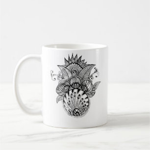 Café Taza de diseño artístico