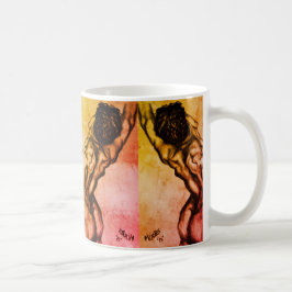 Café taza de diseño artístico viejos maestros figura 2