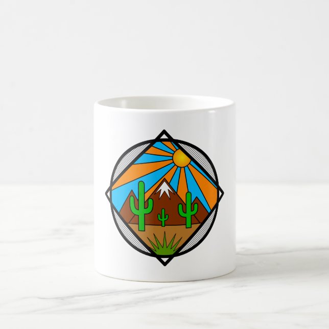 Café Taza de diseño del desierto (Centro)