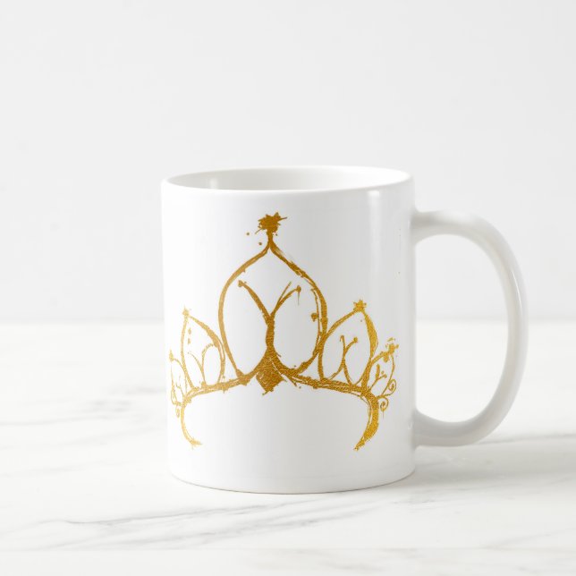 Café Taza de doble cara de la princesa de papel (Derecha)