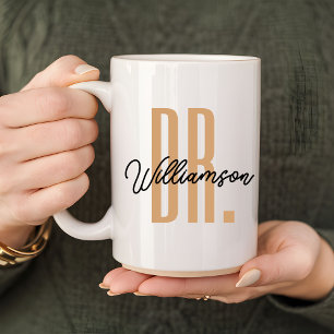 Café Taza de Doctor Personalizada, Regalos de Graduació