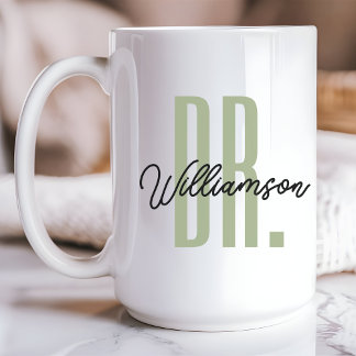 Café Taza de doctor personalizada, Taza de futuro docto