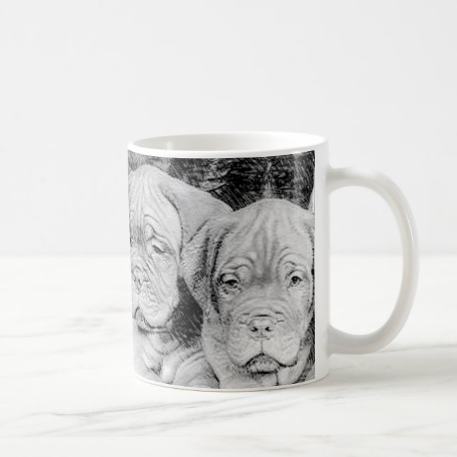 Café Taza de Dogue de bordeaux (Derecha)