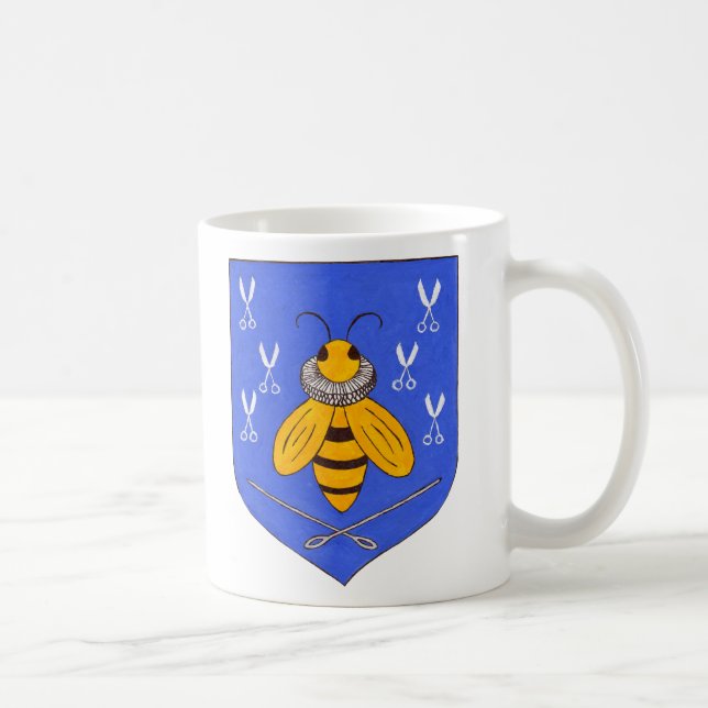 Café Taza de dos abejas de la EC (Derecha)