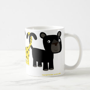 Café Taza de dos leopardos