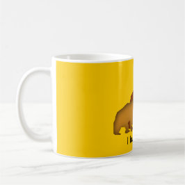 Café Taza de dos osos de Brown