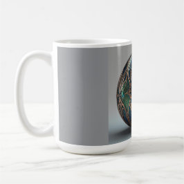 Café Taza de dos tonos 11oz (Mármol-5)