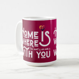 Café Taza de dos tonos para el Día de San Valentín de a