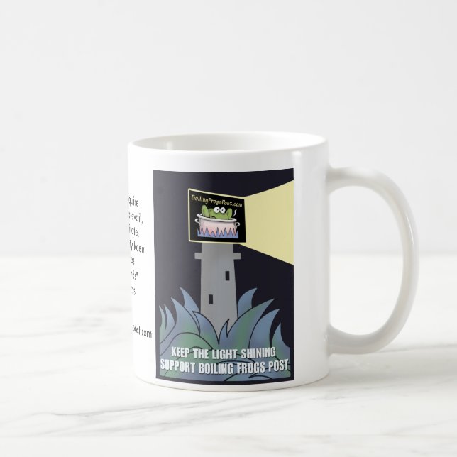 Café Taza de ebullición de la ayuda del © del poste de (Derecha)
