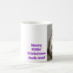 Café Taza de Eggnod del navidad del compinche
