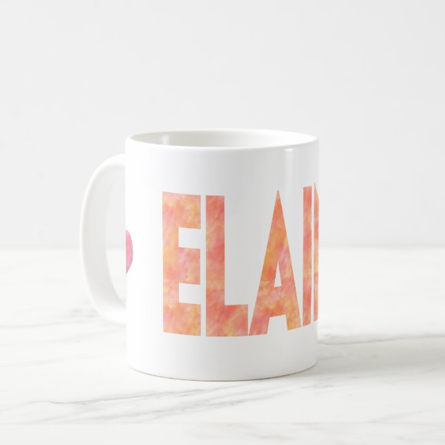 Café Taza de Elaine (Anverso izquierdo)