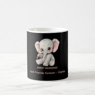 Café Taza de Elefante de Recuerdos Dulces Personalizado