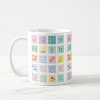 Café Taza de elementos lindos