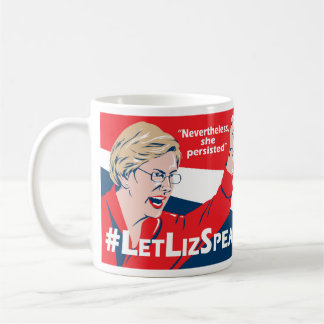Café Taza de Elizabeth Warren del #LetLizSpeak - por el