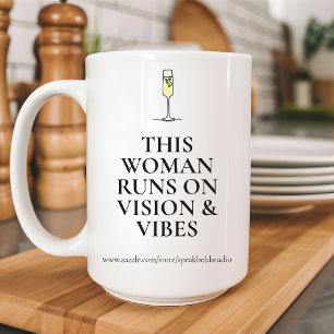 Café Taza de empoderamiento personalizada, regalo de em