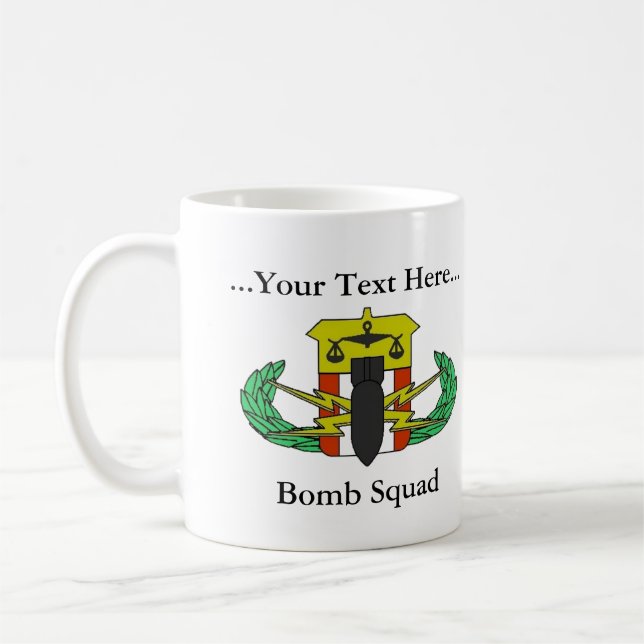 Café Taza de encargo de EOD/HDT (Izquierda)