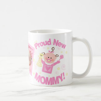 Café Taza de encargo de la foto de la nueva niña de la